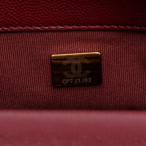 Chanel  Quilted Caviar Twist Your Buttons Min Flap 6