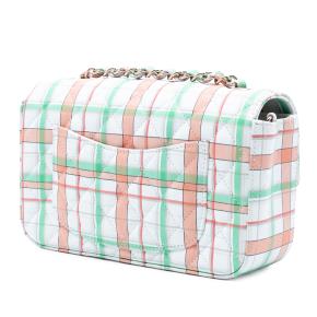 Chanel Check Mini Rectangular Classic Printed Calfskin Single Flap 2
