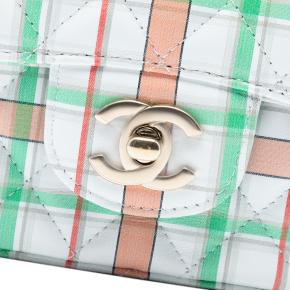 Chanel Check Mini Rectangular Classic Printed Calfskin Single Flap 5