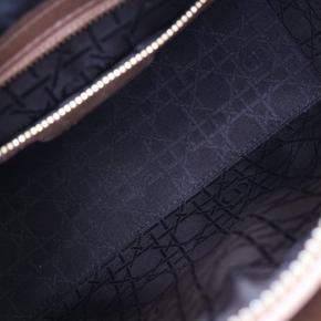 Dior tan Medium Lambskin Cannage Lady Dior 5