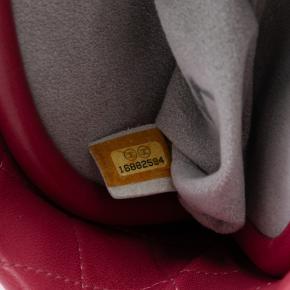 Chanel Pink Quilted Lambskin Kiss Lock Clutch 6