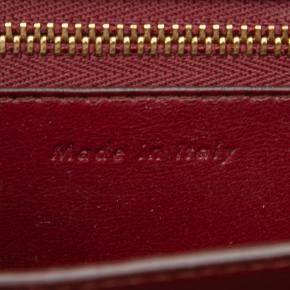 Celine Oxblood Small Calfskin Classic Box 6