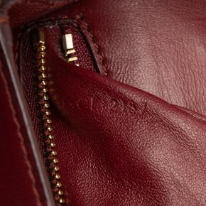 Celine Oxblood Small Calfskin Classic Box 7