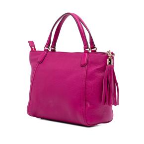 Gucci Pink Small Leather Soho Cellarius Satchel 3