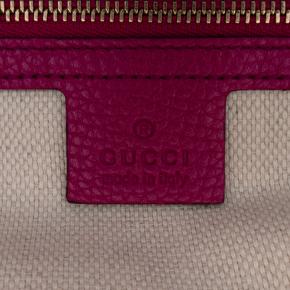 Gucci Pink Small Leather Soho Cellarius Satchel 6