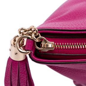 Gucci Pink Small Leather Soho Cellarius Satchel 8