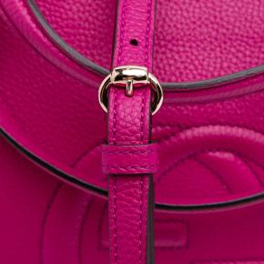 Gucci Pink Small Leather Soho Cellarius Satchel 10