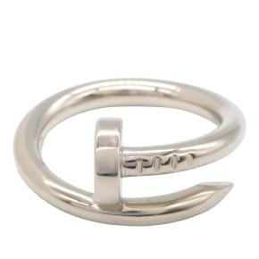 Cartier 18K White Gold Classic Juste un Clou Ring 2