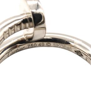Cartier 18K White Gold Classic Juste un Clou Ring 5