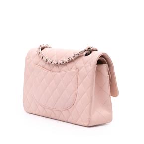 Chanel Pink Medium Classic Caviar Double Flap 2
