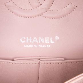 Chanel Pink Medium Classic Caviar Double Flap 6