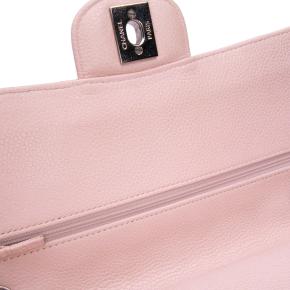 Chanel Pink Medium Classic Caviar Double Flap 10