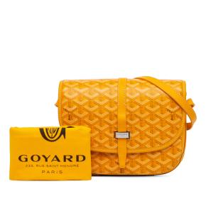 Goyard Yellow Goyardine Belvedere PM 8