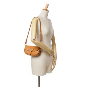 Dior Tan Leather East West Bobby Bag 10