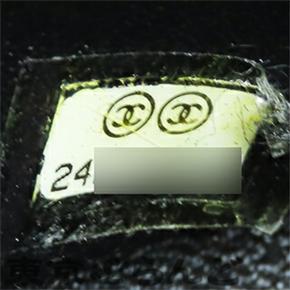 Chanel Black Medium CC Chevron Lambskin Chain Top Handle Flap 6