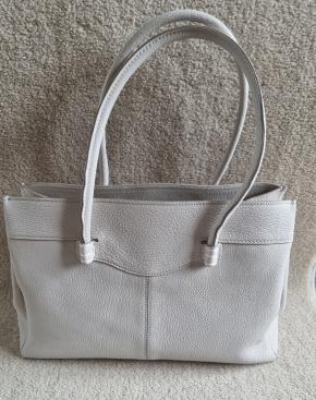 Tod's Off White Mocassino Leather Bag 3