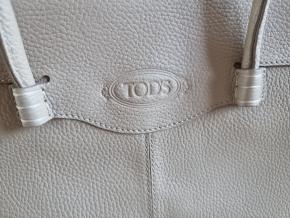 Tod's Pebbled Calf Leather Mocassino Bag 7