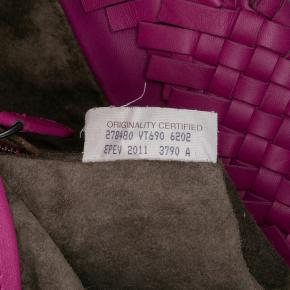 Bottega Veneta Purple Nappa Intrecciato Patchwork Lido Fringe Tote 6