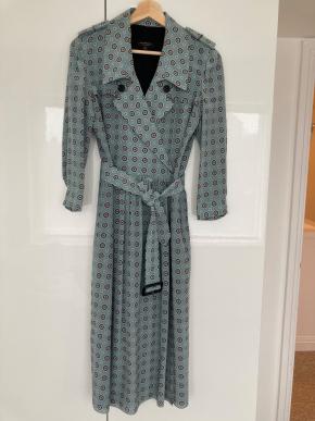 Burberry Silk Trench Dress 2