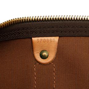Louis Vuitton Coated Canvas Monogram Keepall 45 6