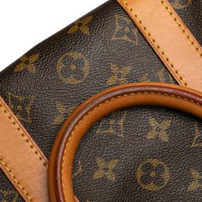 Louis Vuitton Coated Canvas Monogram Keepall 45 9