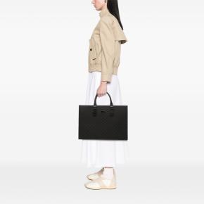 GG Black Nylon Executive Business Bag 2