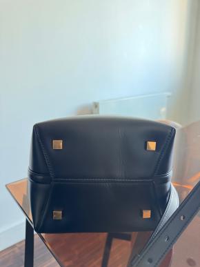 Saint Laurent Black Leather Bucket Bag 5