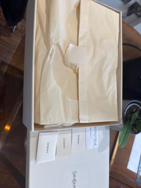 Saint Laurent Black Leather Bucket Bag 8