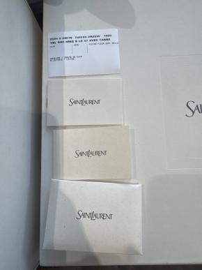 Saint Laurent Black Leather Bucket Bag 9