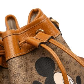 Gucci Micro GG Supreme Mickey Mouse Bucket Bag 8