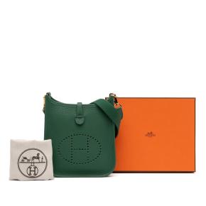 Hermes Vert Moyen Clemence Evelyne TPM 12