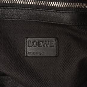 Loewe Brown Medium Striped Leather Flamenco Knot Tote 6