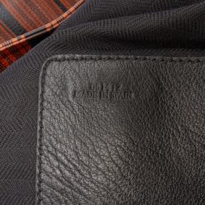 Loewe Brown Medium Striped Leather Flamenco Knot Tote 7