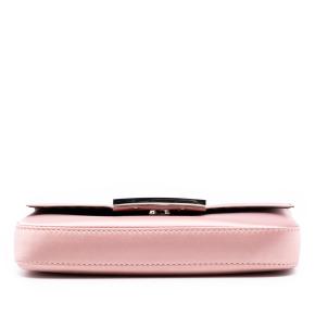 Fendi Pink Satin Baguette Phone Pouch Satchel 3