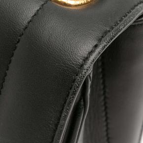 Saint Laurent Black Small Lambskin Monogram Vicky Chain Bag 10