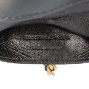 Saint Laurent Black Small Lambskin Monogram Vicky Chain Bag 6