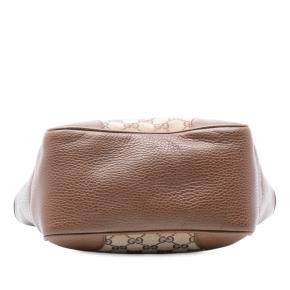 Gucci Tan Small GG Canvas Bree Satchel 3