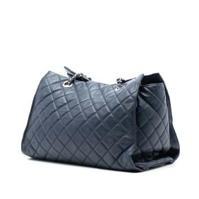 Large CC Quilted Calfskin Soft and Chic Tote 2