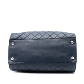 Large CC Quilted Calfskin Soft and Chic Tote 3