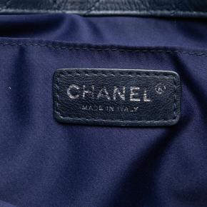 Large CC Quilted Calfskin Soft and Chic Tote 5