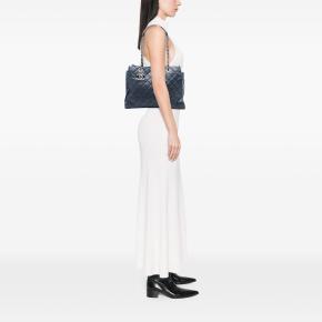 Large CC Quilted Calfskin Soft and Chic Tote 7