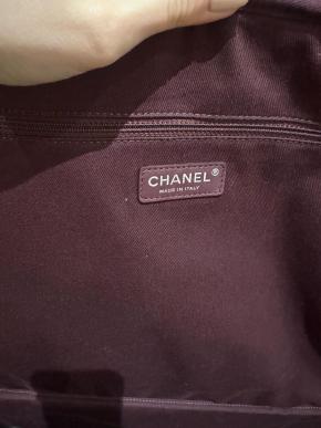 Chanel Black Quilted Coated Fabric/Leather Trim Carry On Case 6