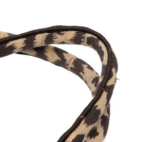 Dior Large Embroidered Canvas Leopard Mizza Book Tote 10