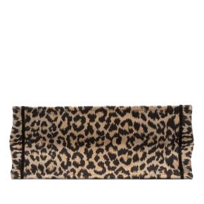 Dior Large Embroidered Canvas Leopard Mizza Book Tote 3
