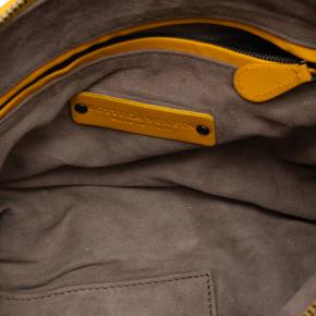 Bottega Veneta Yellow Nappa Intrecciato Nodini Crossbody 4