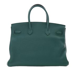 Hermes Malachite Togo Birkin Retourne 35 4