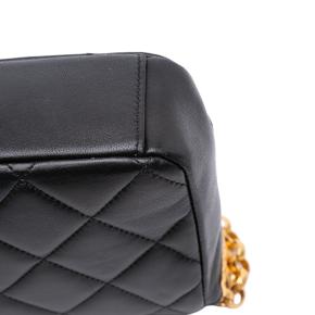 Chanel Black Small Quilted Lambskin CC Coin Flap 8