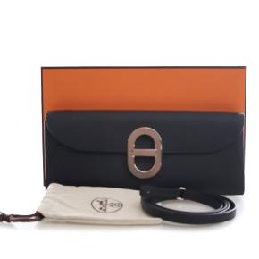 Hermes Black Epsom Maillon To Go Wallet 15
