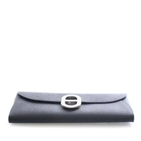 Hermes Black Epsom Maillon To Go Wallet 3