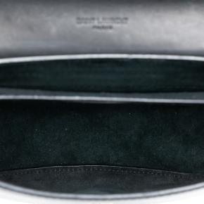 Saint Laurent Black Small Leather Monogram Kaia Crossbody 4